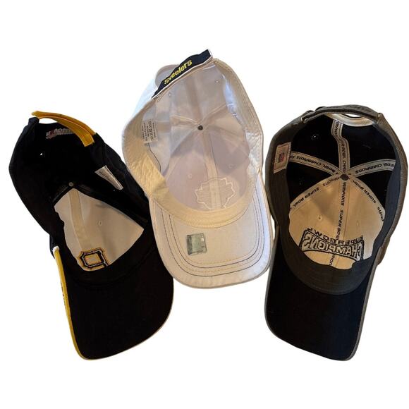 Pittsburg Steelers & Pirates Autographed Hat Lot of 3 Bud Dupree & Chris Hoke - Picture 12 of 16